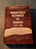 Minoritatile nationale din Romania 1918 - 1925 Ioan Scurtu