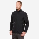Vestă Protecție v&acirc;nt Softshell Trekking MT100 Negru Bărbați