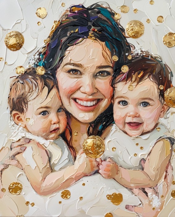 Cadouri personalizate tablouri la comandă portret vanator, Tablou pictat ulei