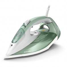 Fier de calcat Philips Azur DST7012/70, 2600W, 45g/min si jet de abur de 220 g, talpa SteamGlide Plus, 300ml, Verde