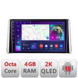 Navigatie Toyota Rav4 2018- C-RAV4 Android Octa Core Ecran 2K QLED GPS 4G 4+32GB 360 KIT-RAV4+EDT-E409-2K CarStore Technology