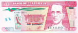 Bancnota Guatemala 10 Quetzales 2010 - P123a UNC