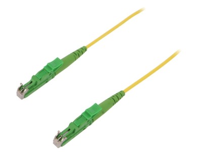 Patch Cord Fibră Optică 1m Galben E2/APC foto