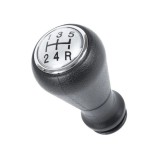 Nuca schimbator viteze, Modecar, Pentru Peugeot 207, 5 viteze, Negru/Crom