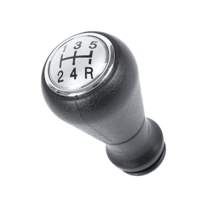 Nuca schimbator viteze, Modecar, Pentru Peugeot 207, 5 viteze, Negru/Crom