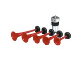 Claxon auto Carpoint 5 tonuri 12V, cu compresor electric , 240W,117dB, Melodia General Lee Dixie Horn