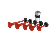 Claxon auto Carpoint 5 tonuri 12V, cu compresor electric , 240W,117dB, Melodia General Lee Dixie Horn