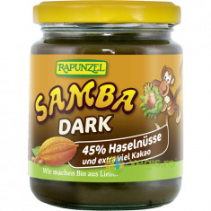 Crema Samba Dark cu Alune si Ciocolata Vegana Ecologica/Bio 250g