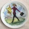 Farfurie - Limoges - Les Femme du Siecle - Francoise - 1960