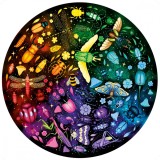 Puzzle 500 piese - Circle of Colors - Cerc insecte | Ravensburger