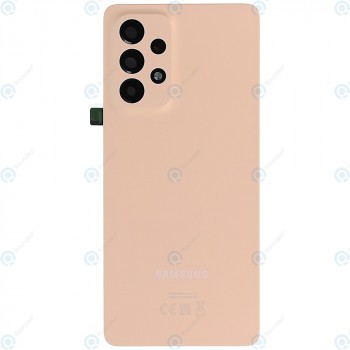 Samsung Galaxy A53 5G (SM-A536B) Capac baterie portocaliu GH82-28017D foto