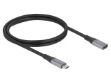 Cablu USB C bidirecțional 1m, aurit, 40Gbps - DELOCK