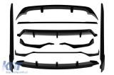 Kit caroserie Aero tip Black Knight potrivit pentru BMW X5 G05 dupa 2019 cu kit de caroserie M, negru lucios Performance AutoTuning