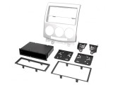Cadru radio argintiu Mazda 2 ISO
