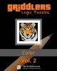 Griddlers Logic Puzzles Color: Nonograms, Picross - Carte cu 64 Puzzle-uri Logice cu Imagini Ascunse