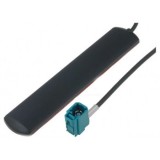 Antenă interioară GSM, UMTS Fakra soclu 5m pe geam