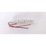 Lampa auto laterala 24 V alba