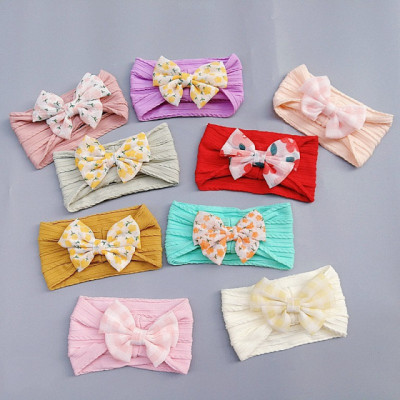 Bentita lata pentru fetite - Colored bow (Culoare: Rosu, Marime Disponibila: foto