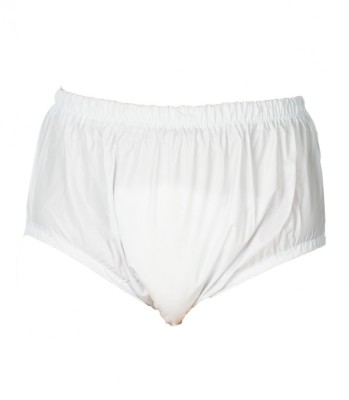 Chilot incontinenta nivel 5/5, Suprima unisex, PVC, Alb, Mar 48, elastic ascuns lat foto