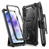 Cumpara ieftin Husa pentru Samsung Galaxy A55 5G + Folie, I-Blason Armorbox, Black