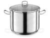 Oala profesionala mare GSW pentru supa, paste, otel inoxidabil, 28 cm, 15 litri - RESIGILAT