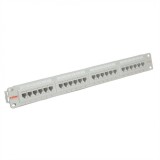 Patch Panel UTP Cat.5e, 24 porturi, gri, Roline 26.11.0347