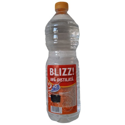 Apa distilata, apa demineralizata, 1l, BLIZZ