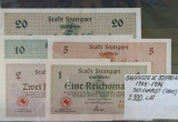 Banknote de Ocupatie 1945 -1946 SET COMPLET UNC
