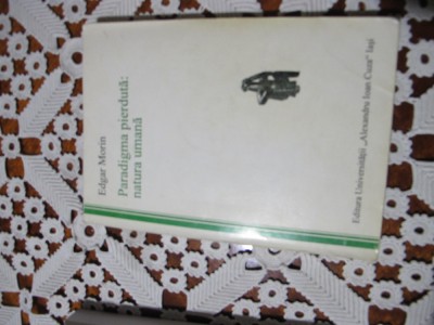 edgar morin paradigma pierduta foto