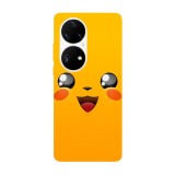 Husa compatibila cu Huawei P50 Pro model Pika Pika, Silicon, TPU, Viceversa, Transparent, Carcasa