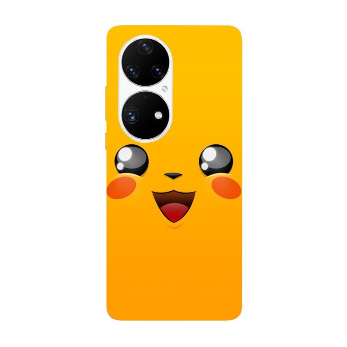 Husa compatibila cu Huawei P50 Pro model Pika Pika, Silicon, TPU, Viceversa