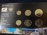 Seria completata monede - Cyprus 2004