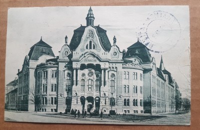 F688-Timisoara-Cetate-Liceul Piaristilor circulate Ferdinand. foto