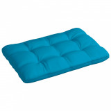 Pernă canapea din paleți, albastru, 120 x 80 x 10 cm, vidaXL