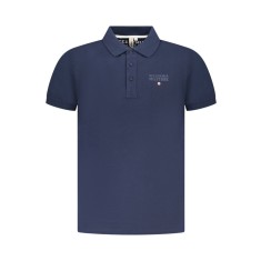 ACCADEMIA MILITARE Tricou polo barbati, cu imprimeu, Regular fit, Bleumarin, S