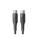 Cablu Date Incarcare Joyroom Fast Charging Usb-c La Usb-c Pd 60w, 1.2m, Negru S-1230m3