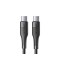 Cablu Date Incarcare Joyroom Fast Charging Usb-c La Usb-c Pd 60w, 1.2m, Negru S-1230m3