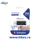 Pendrive, VERBATIM, 256 GB, USB 3.2, Negru