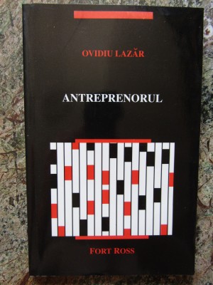 ANTREPRENORUL - OVIDIU LAZAR AUTOGRAF foto