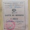 Carnet de membru CGM 1945-1946