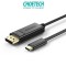 Cablu USB TYPE C - Displayport Choetech XCP-1801 1.8m negru