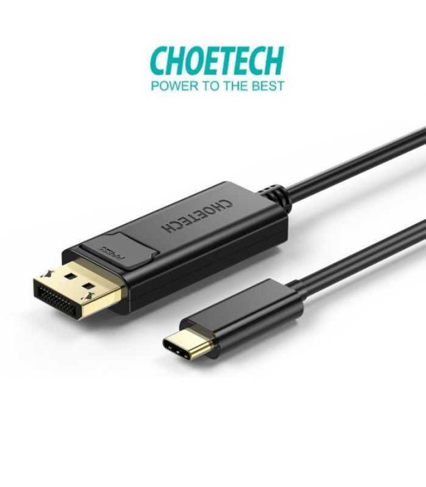 Cablu USB TYPE C - Displayport Choetech XCP-1801 1.8m negru