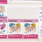 2000 Ziua Indragostitilor serie dubla var. I LP 1503b MNH Pret 2+1Lei