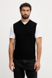 United Colors of Benetton vestăde l&acirc;nă culoarea negru, light, 1002U400L