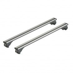 Set suporti portbagaj complet Silenzio Rail din aluminiu montaj pe bare longitudinale 2buc - M - Evos RA Garage AutoRide