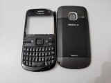 Cumpara ieftin Carcasa pentru Nokia C3-00 neagra - Noua, Completa si de Inalta Calitate