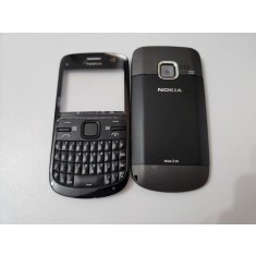 Carcasa pentru Nokia C3-00 neagra - Noua, Completa si de Inalta Calitate