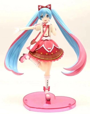 Figurina Hatsune Miku 15 cm anime heart foto