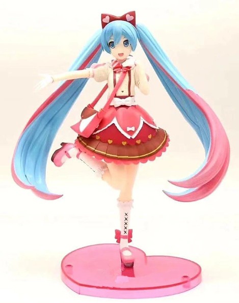 Figurina Hatsune Miku 15 cm anime heart