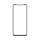 Folie Protectie Ecran OEM pentru Xiaomi Redmi 9A / Xiaomi Redmi 9C, Sticla securizata, Full Face, Full Glue, 5D, 0.3mm, Neagra